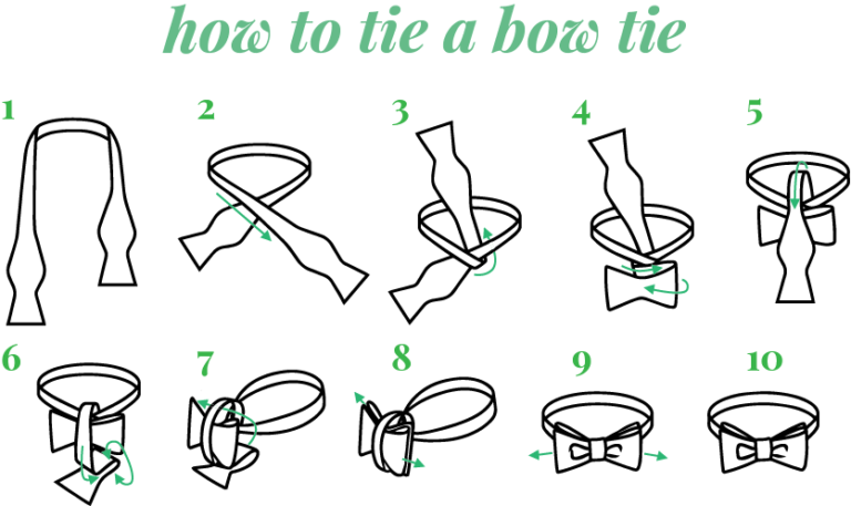 How To Tie A Tie   How To Tie A Bow Tie 