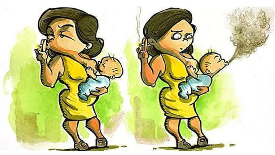 Ironic illustrations reveal the truth about modern society.