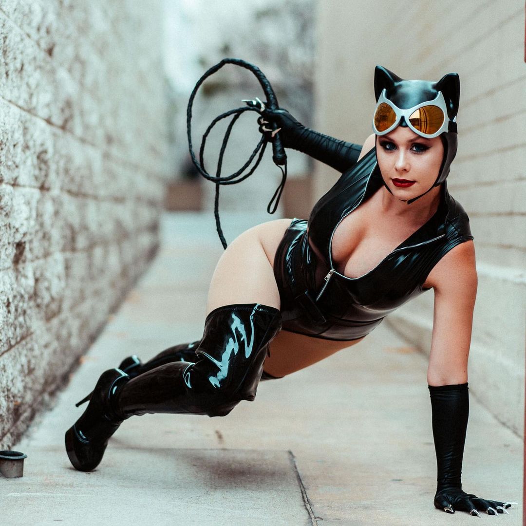 Cosplay catwoman